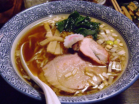 凪 日替わり 普通の醤油ラーメン