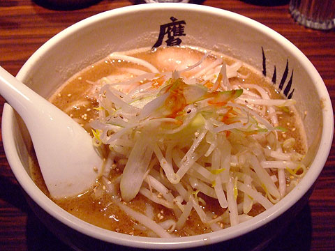 武蔵鷹虎 冬期限定 味噌ら〜麺