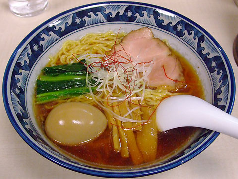 無限庵 玄流塩ラーメン+味玉