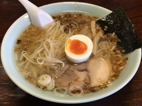 手打ちらーめん たかの@浦和 揚げネギらーめん