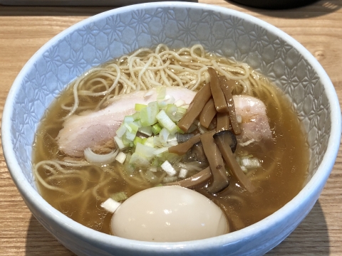 麺屋 薫堂@仲御徒町 だし醤油らーめん+味玉
