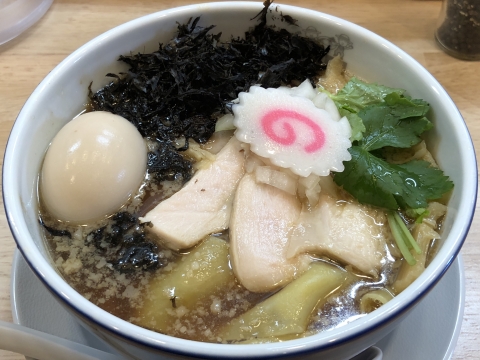 中華そば ムタヒロ@錦糸町 ガハハ煮干特製そば