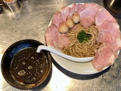 さんじ@稲荷町 淡麗煮干昆布水つけ麺