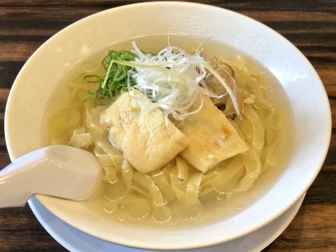 稲荷屋@稲荷町 冷やしらーめん(名称不明)