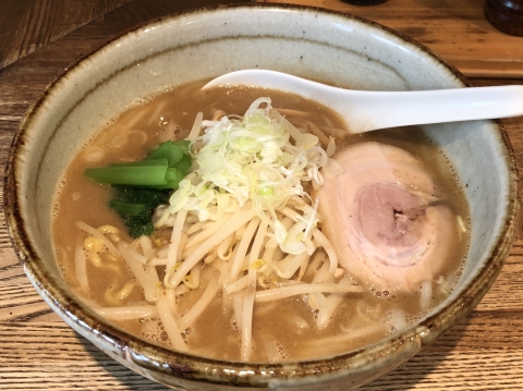 ラーメン食堂 粋な一生@秋葉原 味噌ラーメン