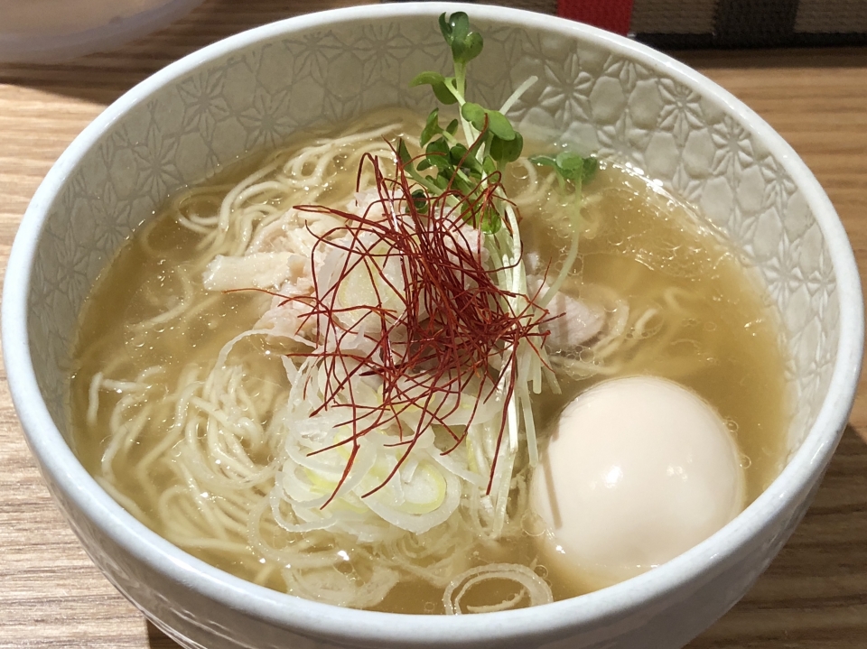 麺屋薫堂＠仲御徒町　味玉塩らーめん