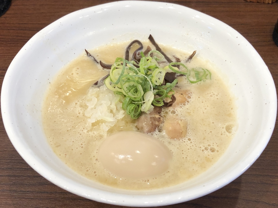 鶏白湯しら川＠小川町　コク濃しら川ラーメン