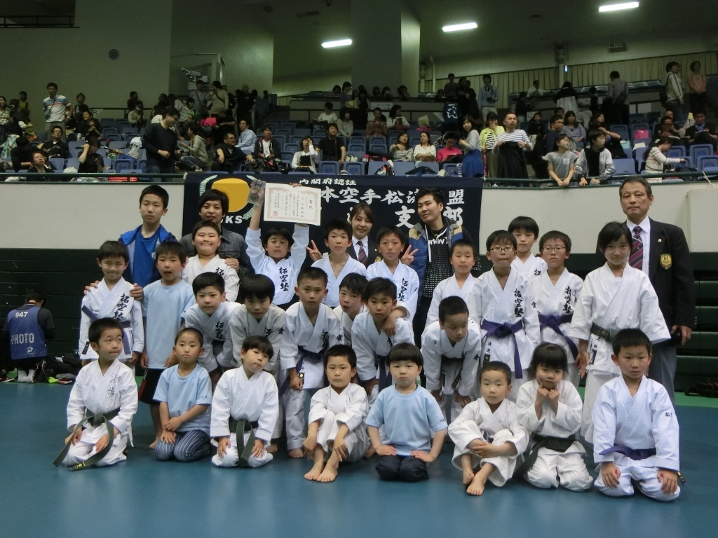小6女子組手 第12回愛知県少年少女空手道選手権大会 | 岡崎市の空手道場 拓空塾｜NPO法人 日本空手松涛連盟 岡崎支部
