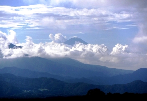 富士山見えた！