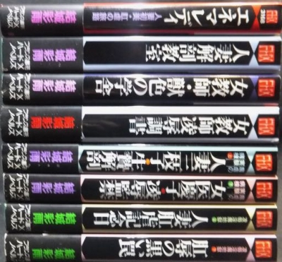 凌辱淫魔地獄　上　下　セット 結城彩雨 フランス書院文庫 官能小説 8冊セット