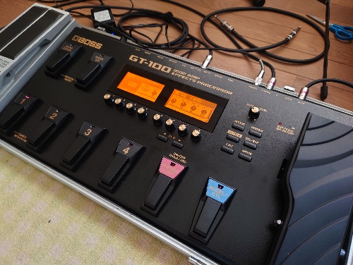 BOSS GT-100の音作りが完了しました！ | J龍の 