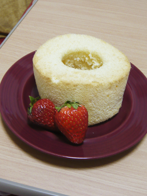 シフォンケーキ1