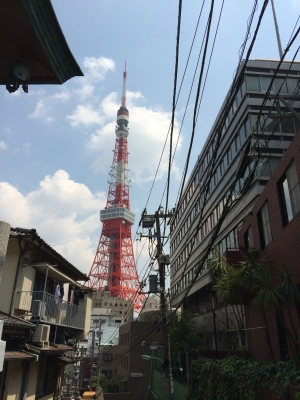 TOKYO Tower from Soundcity St.