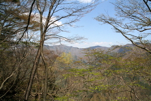 蕎麦粒山 第1休憩ポイント