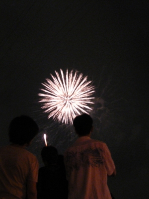 戸田橋花火大会 連写5