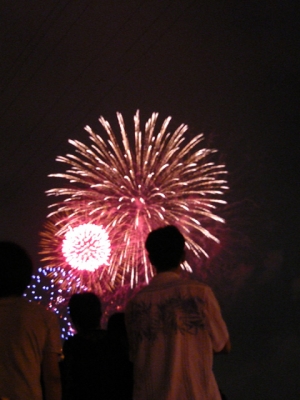 戸田橋花火大会 連写10