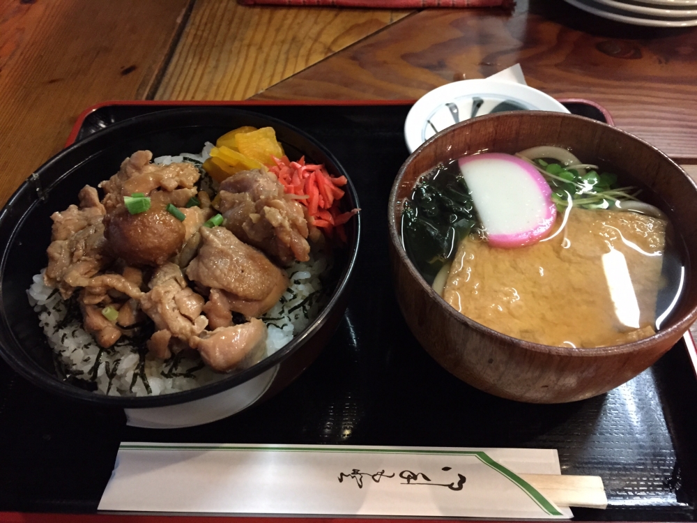 焼鳥 Yoshi (由) / 鳥照り焼き丼+ミニきつねうどんセット