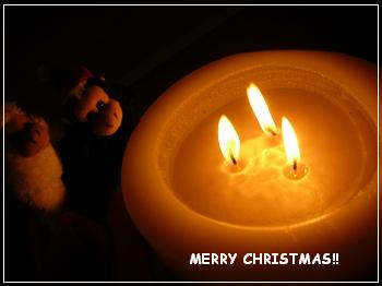クリスマスキャンドル