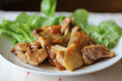 鶏の照り焼き