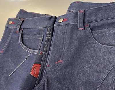 KUSHITANI クシタニ K-1373W 46worksストレッチウインドカットデニム