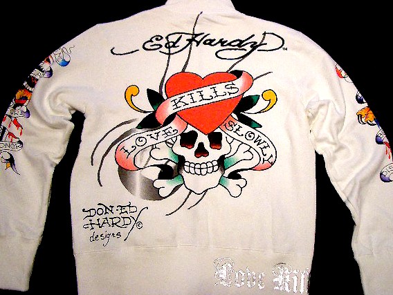 ed hardy LOVEKILLパーカー買いました！ | ED HARDY 【エド