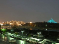ホテルを出たところでのディズニーランドの夜景が見えたので1枚撮りました。