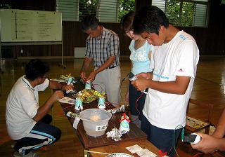 備長炭電池