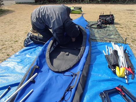 フェザークラフト カレント2.0納品&組立説明in彩湖 | Life of LAIDBACK