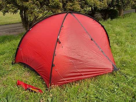 HILLEBERG(ヒルバーグ) Niak1.5(ニアック1.5)張ってみましたー HILLEBERG(ヒルバーグ) Niak1.5(ニアック1.5)張ってみましたー