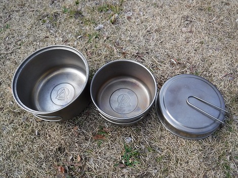 希少 MSR 日本製チタンクッカーセット Reuse(リユース品)よりMSR(マウンテンセーフティリサーチ