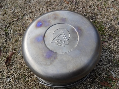 希少 MSR 日本製チタンクッカーセット 日本製 MSR<BR>チタン ポット クッカー<BR>VINTAGE TITANIUM POT