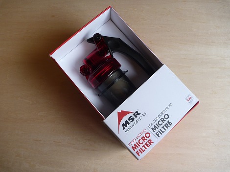 MSRの浄水器 ミニワークスEXのご紹介です。 | Life of LAIDBACK