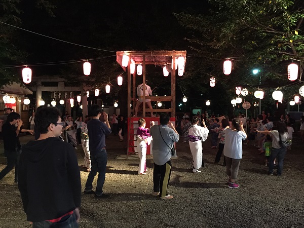 染井よしの町会奉納踊り