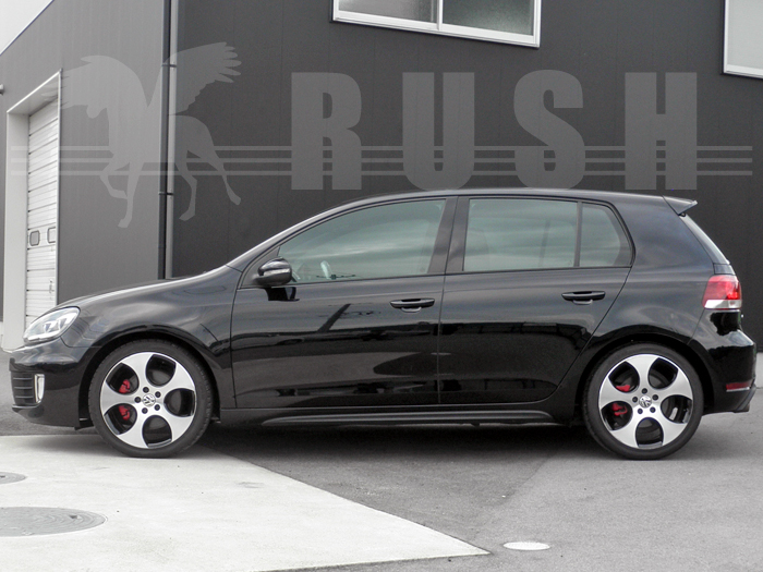 楽天市場】RUSH 車高調 ゴルフ6 GTI フォルクスワーゲン 車高短