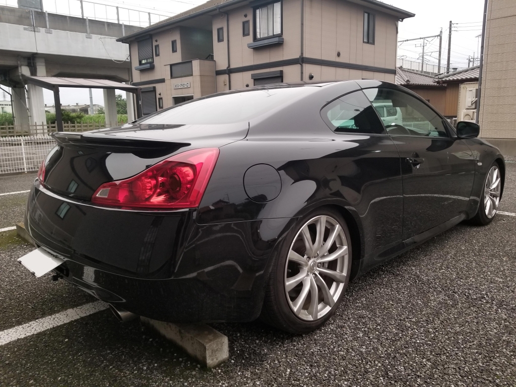Ckv36 スカイラインクーペ Rush車高調luxury Class装着して頂きました Rush Rush Rush