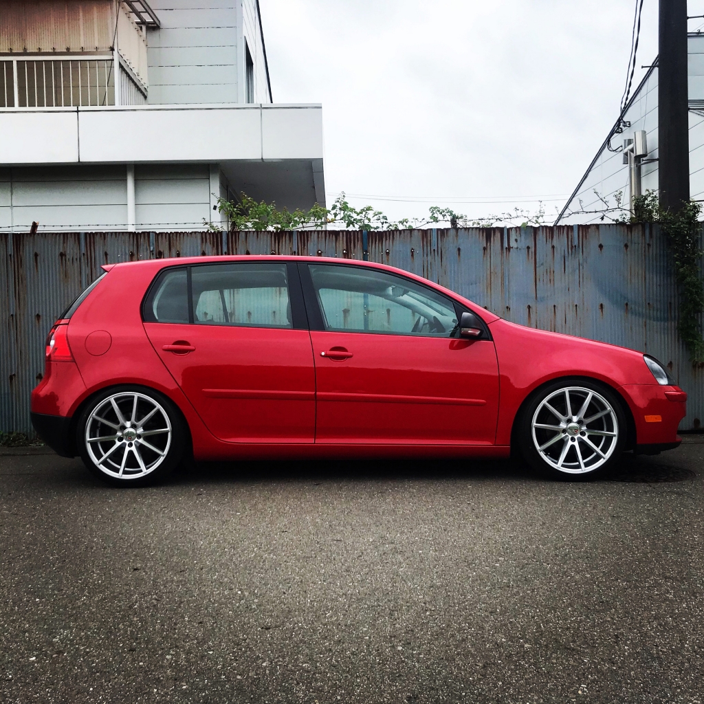 ゴルフ5 Rush車高調import Class装着して頂きました Rush Rush Rush