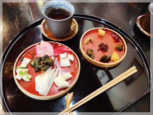 大こうの京漬物・試食
