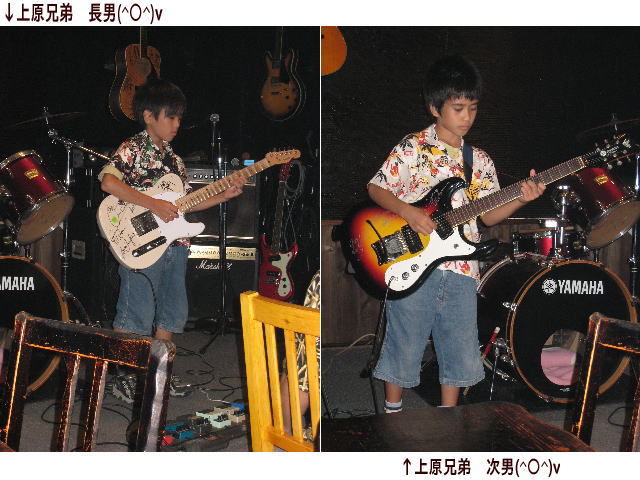 長男(^_-)-☆&次男v(*^_^*)v