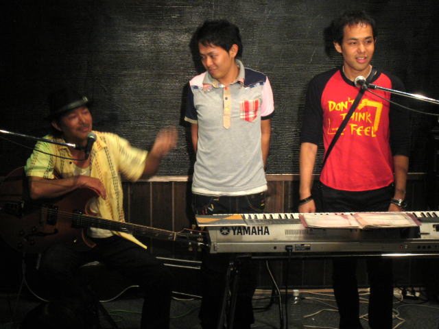 親子3人揃って…