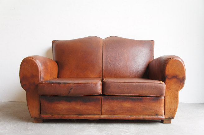 FRENCH ANTIQUE CLUB SOFA | BLOG | アンティーク家具のHOMEWARD