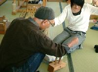 紡ぎ体験