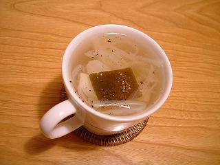 玉ねぎ煎じ汁