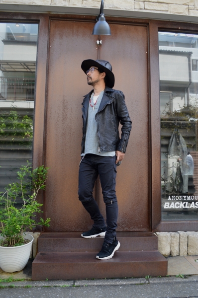 希少 ISAMUKATAYAMA BACKLASH ライダースジャケット 牛革 1636-03 グィディ 2016 秋冬 新作 ダブルライダース イサムカタヤマ