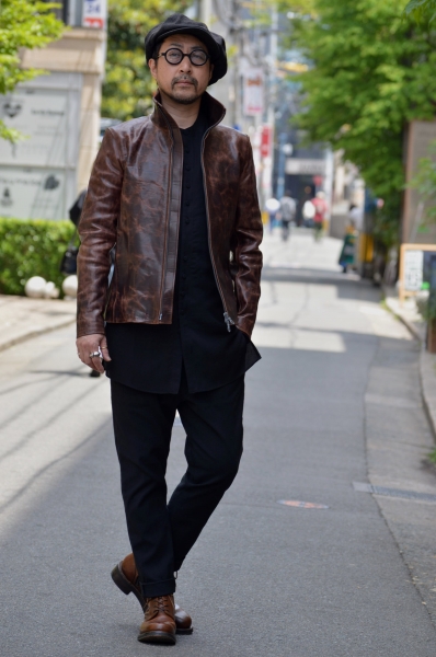 ISAMU KATAYAMA BACKLASH VINTAGE 1704-04 D.BROWN | anonymous BACKLASH