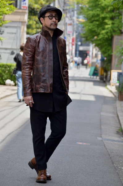 ジャケット・アウター ISAMU KATAYAMA BACKLASH VINTAGE 1704-04 ISAMUKATAYAMA BACKLASH - 紳士的なブルゾン #バックラッシュ