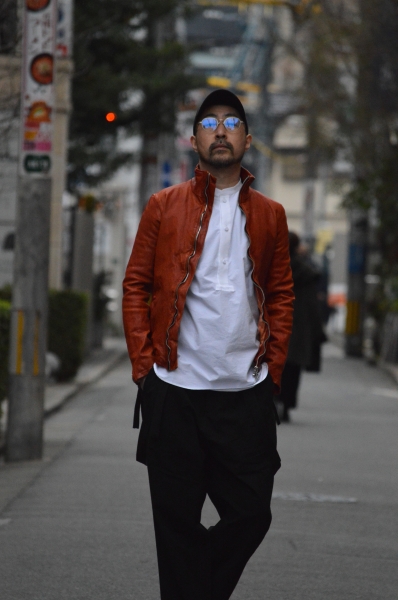 ISAMU KATAYAMA BACKLASH JPNWS 1773-01 ORANGE | anonymous BACKLASH