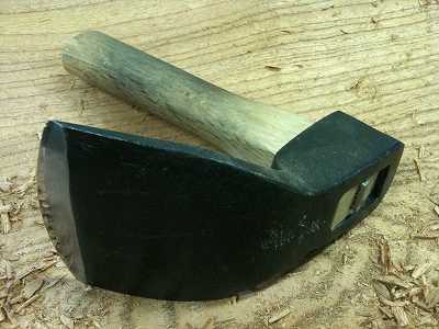 新品 臼彫り うす彫りちょうな 臼彫り斧 手斧 もった 鑿 鉋 大工道具