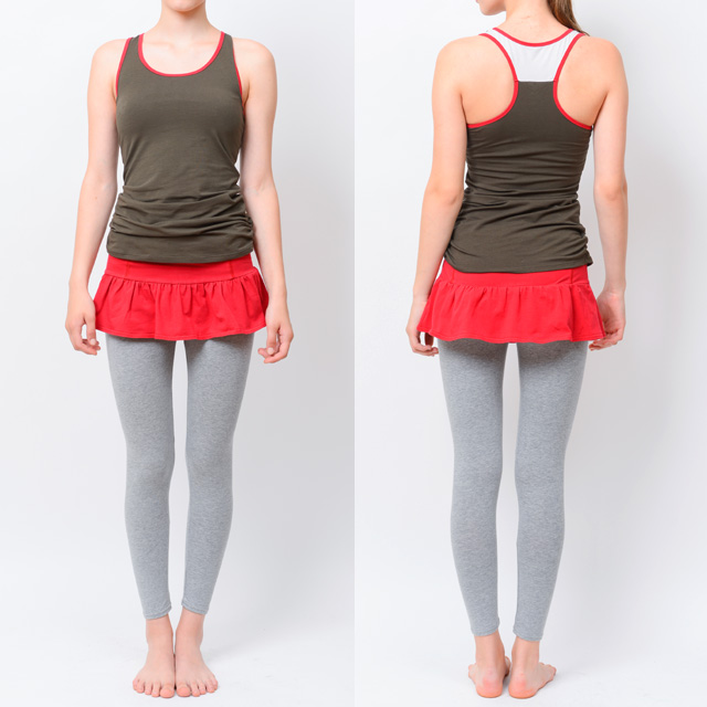 レギンス スカート