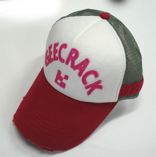 ジークラックのダメージスウェットCAP
