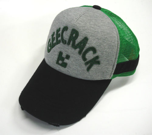 ジークラックのダメージスウェットCAP